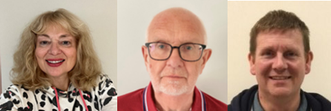 Ieuan Ellis, Carol Wyn Owen and Dewi Jones