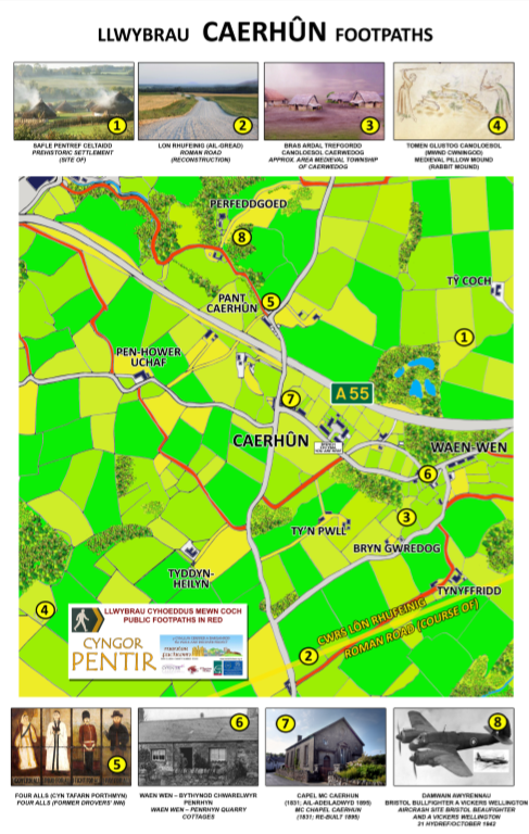 Llwybrau Cerdded Caerhun