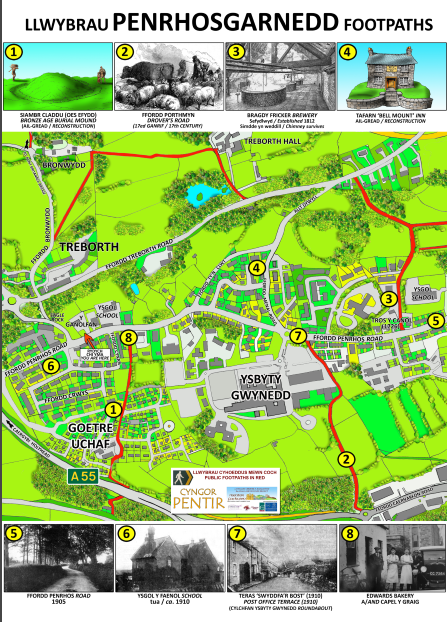 Llwybrau Cerdded Ward y Faenol